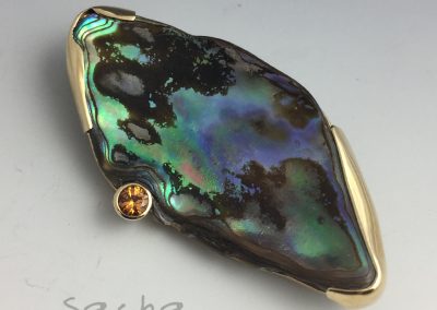 Paua Shell Pin