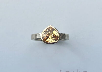 Yellow Sapphire Ring